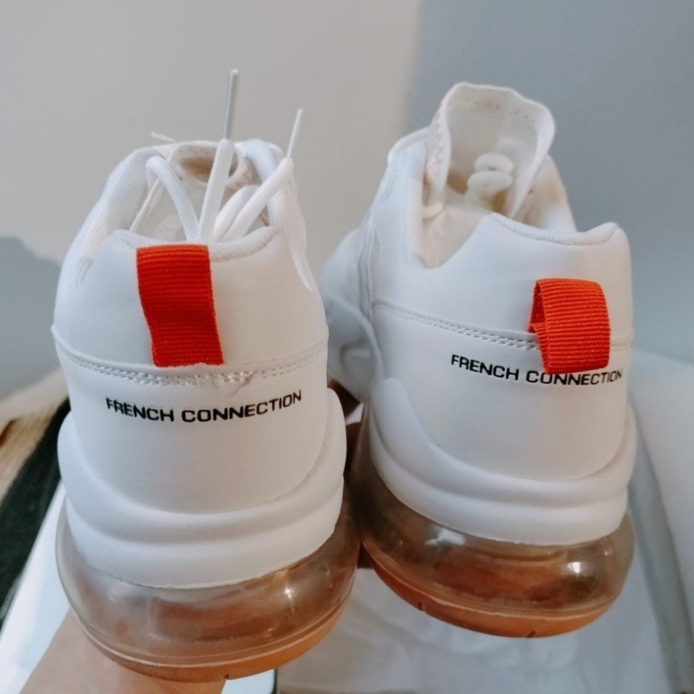 Women's French Connection Riley Sneakers Size 7.5. Get ready to hit the paveme - Picture 6 of 10